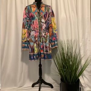 Colorful Printed Dress